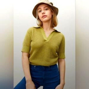 Everlane Preppy Academia Normcore Sporty Cozy Coastal Cowgirl Quiet Luxury Top M